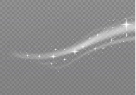 White sparks glitter special light effectのイラスト素材