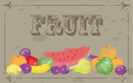 Grunge templates designs of menuのイラスト素材