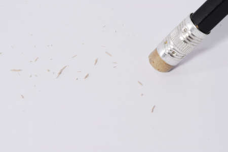 Macro of pencil eraserの写真素材