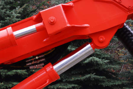 New heavy duty machine hydraulic armの写真素材