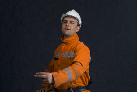Concept: worker saying 