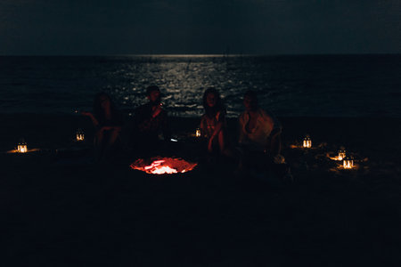 Friendship, happiness, summer vacation, holidays and people concept