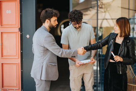 Business Development and Innovation in Urban Cityの写真素材