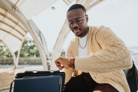 Multicultural Business Executives Collaborating on Creative Growth Hacking Strategies in Urban Cityの写真素材