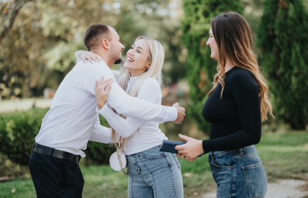 Successful Students Achieving Milestones in Effective Learning and Cooperationの写真素材