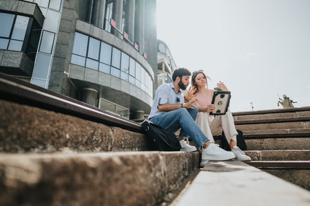 Successful Networking and Collaboration for Urban Business Growthの写真素材