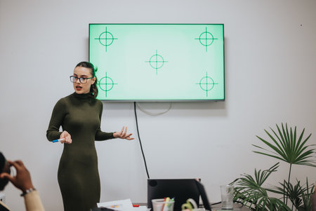 Multigenerational team collaborating and discussing business growth strategies at evening work in the office.の写真素材