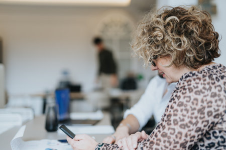 Senior group of employees collaborating on business strategy.の写真素材