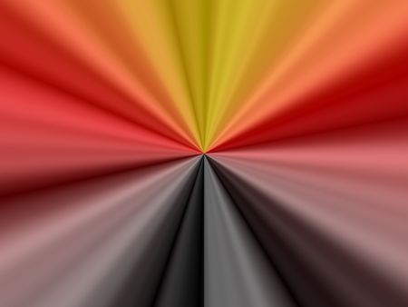 Red, yellow and gray abstract background with beamsの写真素材