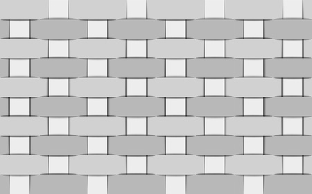 Seamless wicker gray background. Vector illustrationのイラスト素材