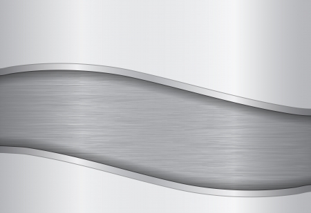 Brushed metal abstract background. Vector illustrationのイラスト素材