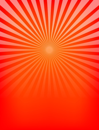 Empty Red Sunburst Pattern.のイラスト素材