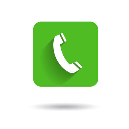 Phone Icon Symbol Flat Design. Vector illustrationのイラスト素材