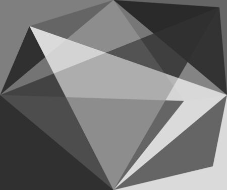 Abstract grey origami background  Vector illustrationのイラスト素材