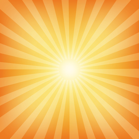 Sun Sunburst Pattern.のイラスト素材
