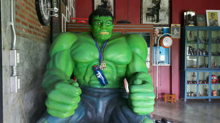 The increbible hulk decorate in houseの素材
