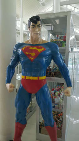 Superman at the million toy museum Ayutthaya Thailand. Jan 26, 2016の素材
