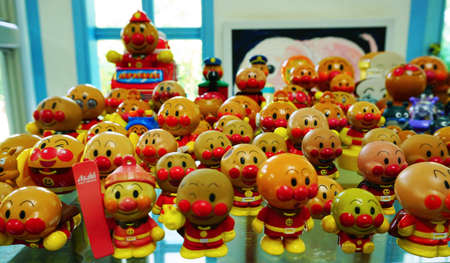 AYUTTAYA, THAILAND - JANUARY 21: Collection of Toys called Anpanman at Million Toy Museum on JANUARY 21, 2016のeditorial素材