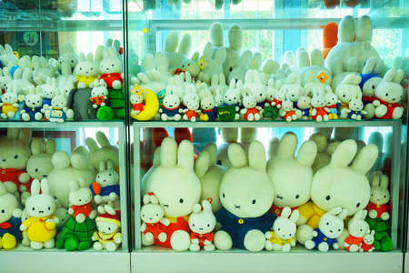 AYUTTAYA, THAILAND - JANUARY 21: Collection of Toys called MIFFY doll at Million Toy Museum on JANUARY 21, 2016のeditorial素材