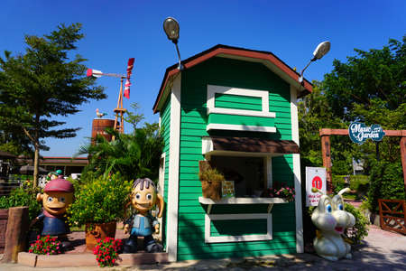 HUAHIN,THAILAND - January 7 : The venezia building landmark tourist attraction on January 7, 2017 in Huahin,Thailandのeditorial素材