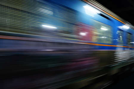 Train moving blurred motion, abstract transport background