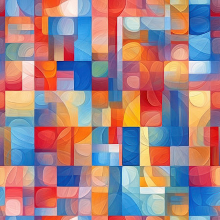Abstract colorful background with geometric shapes. Vector illustration for your design.の素材