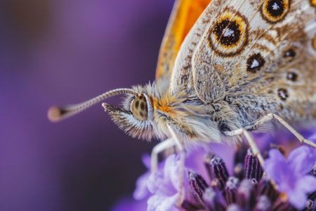 Close-Up Photo of Butterfly on Flowerの素材
