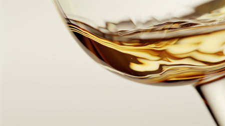 Close-up of a glass of wineの素材