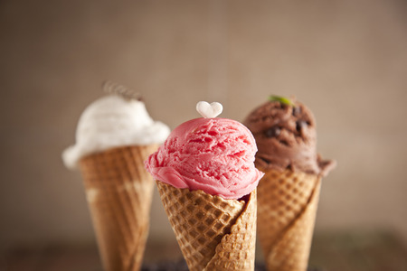 ice cream cones