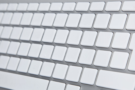 Blank keyboard perspectiveの写真素材