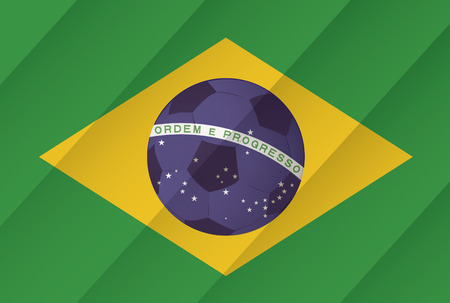 Flag of Brazilのイラスト素材