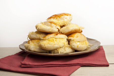 turkish cheese mini sakal sandwichの写真素材