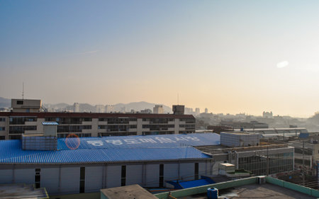 Hong Kong urban landscape.
