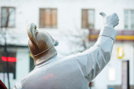 Monument to the fireの写真素材