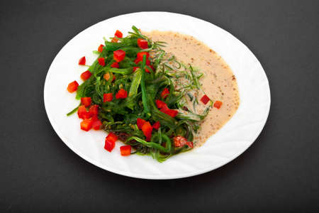 salad Chukka Chinese foodの写真素材