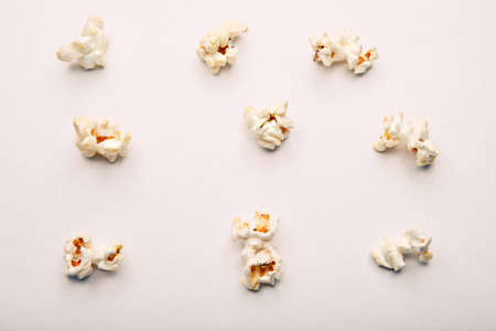 Pop Corn Background Studio quality lightの写真素材