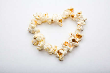 Pop Corn Background Studio quality lightの写真素材