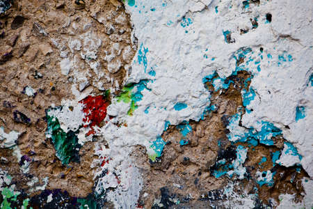 Sharped Old Wall Textureの写真素材