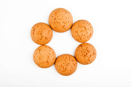 oatmeal cookies studio qualityの写真素材