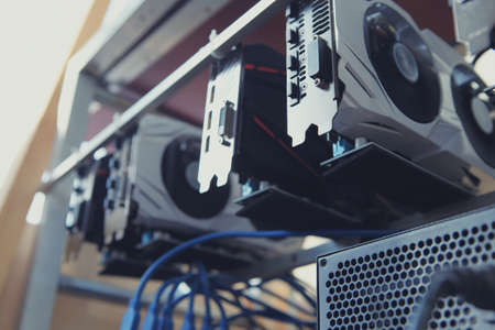 Home Computer Farm day lightの写真素材