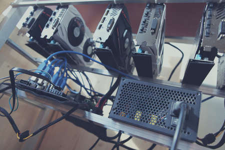 Home Computer Farm day lightの写真素材