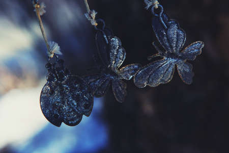 Garden Decoration wind musicの写真素材