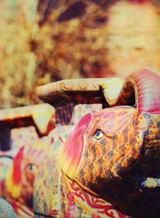 Indian Holidays Elephant Figureの写真素材