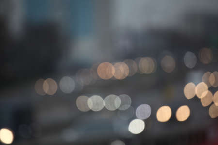 Street city light Bokeh day light