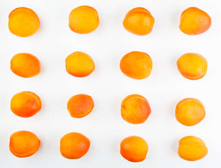 apricot White Background studio