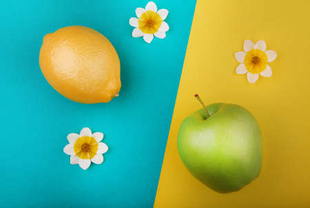 apple lemon flowers studio