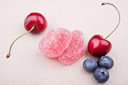 Cherry Blueberry jelly bone