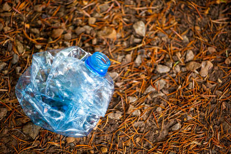 plastic bottle ecology gardenの写真素材