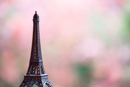 Eiffel Tower autumn seasonの写真素材