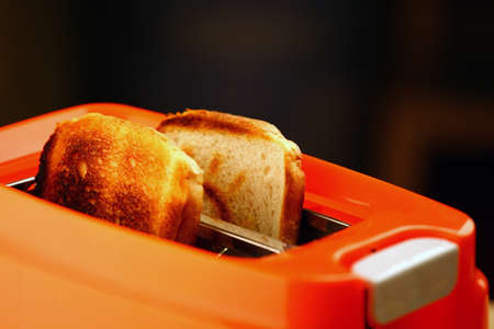 Orange Toaster burned Toast